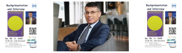 Buchpräsentation und Interview Gerhard Mangott: Russland, Ukraine und die Zukunft